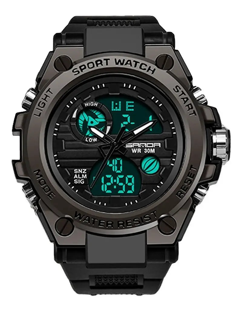 COMBO DEPORTIVO RELOJ SANDA 739 + AUDIFONOS M10