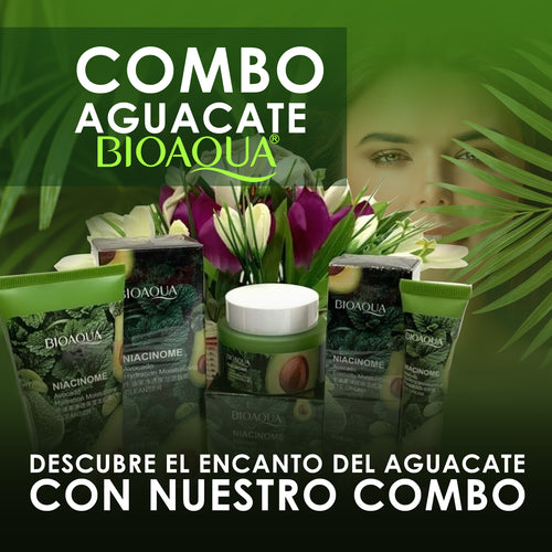 Combo Aguacate BIOAQUA 5 Piezas