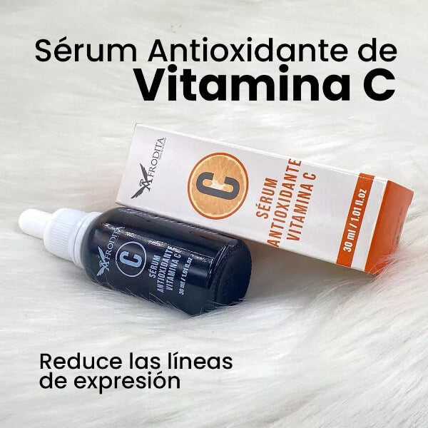SERUM VITAMINA C AFRODITA™ + BLOQUEADOR 65 SPF
