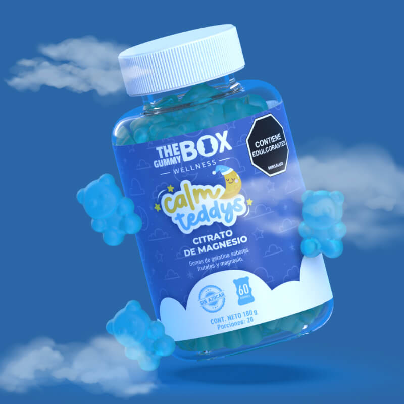 💤 Calm Teddys Gomitas para Dormir 🧸 Para Niños (60 Und.)