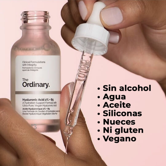 Ácido Hialurónico Ultrapuro 2%+B5 🌼 The Ordinary. 30 ML