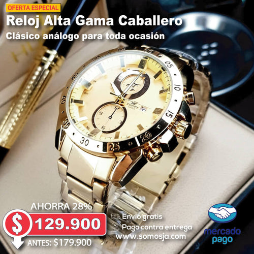 Reloj Alta Gama Edifice Casio R2 Caballero