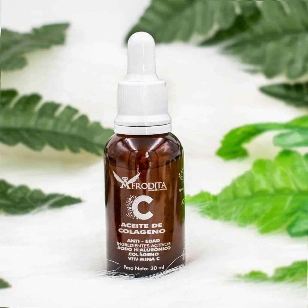 SERUM REAFIRMANTE DE COLAGENO Y ELASTINA AFRODITA™ 30 ML