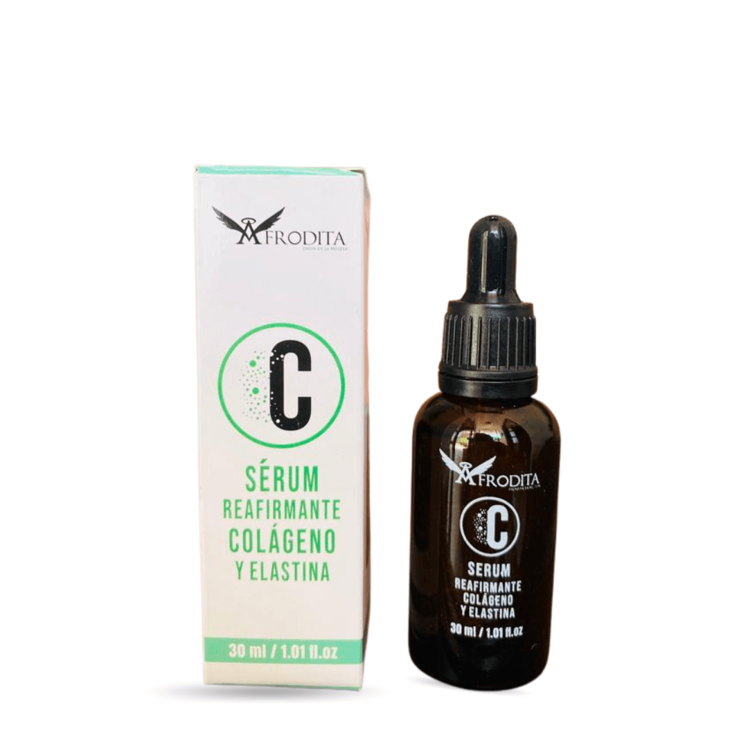 SERUM REAFIRMANTE DE COLAGENO Y ELASTINA AFRODITA™ 30 ML