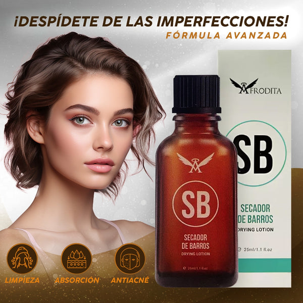 🤩 Loción Secadora de Barros y Espinillas - AFRODITA™ 25ML