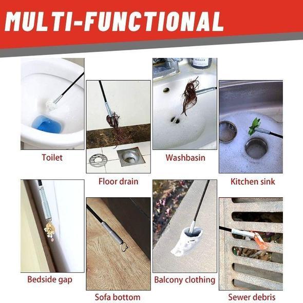 GRIP PICK®- HERRAMIENTA PARA DRENAJE - ⭐⭐⭐⭐⭐