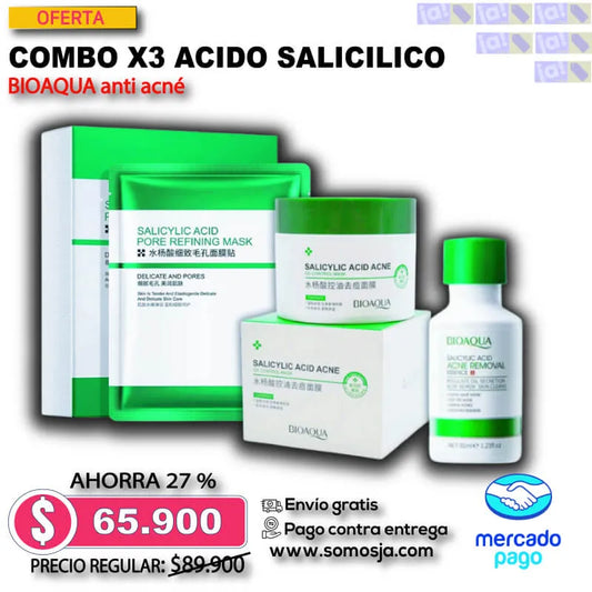 COMBO X3 ACIDO SALICILICO