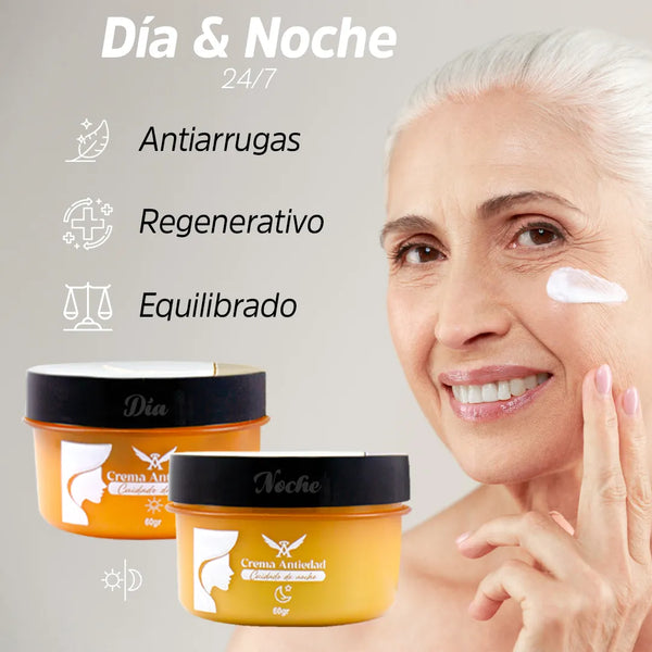 DUO ANTIEDAD DIA Y NOCHE - AFRODITA 120g